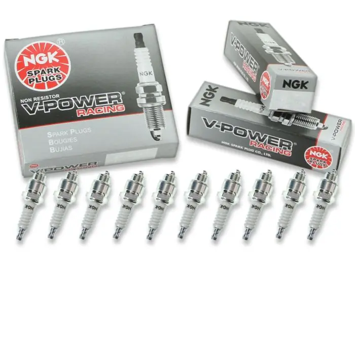 10 pc NGK V-Power Racing 2298 (R5670-5) Spark Plugs for 10 137 4275 44S 45S 46S A42 A42C A42CU A52 Get Yours
