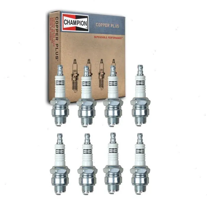 1956 Fargo FC4B Pickup 4.4L V8 8 pc Champion Copper Plus Spark Plugs - Ignition Wire Secondary Editor’s Pick