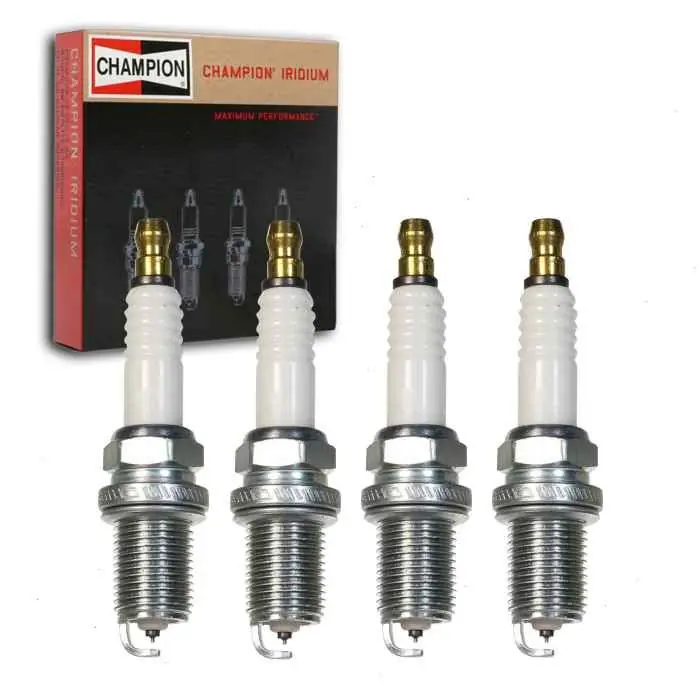 Direct From Manufacturer 1995-2005 Chrysler Sebring 2.0L 2.4L L4 4 pc Champion Iridium Spark Plugs - Ignition Secondary