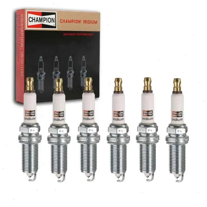 2010-2014 Subaru Tribeca 3.6L H6 6 pc Champion Iridium Spark Plugs - Ignition Secondary Limited Offer
