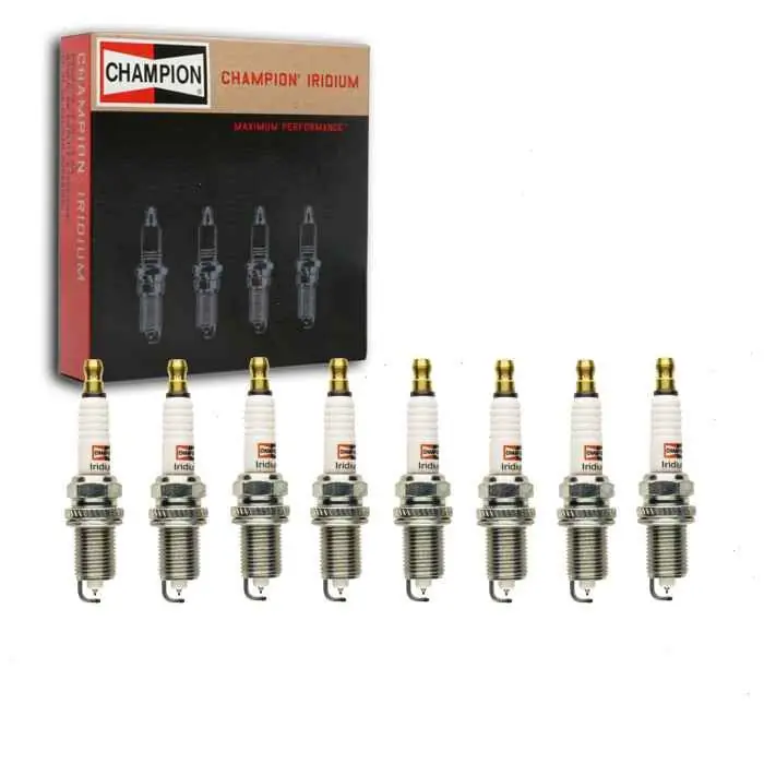 2006-2007 Jeep Commander 4.7L V8 8 pc Champion Iridium Spark Plugs - Ignition Secondary Original