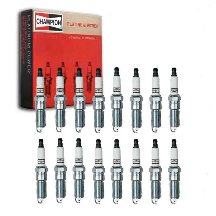 Fast Shipping 2007-2008 Chrysler Aspen 5.7L V8 16 pc Champion Platinum Spark Plugs - Ignition Secondary