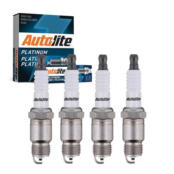 Seasonal Sale 1978-1980 Oldsmobile Starfire 2.5L L4 4 pc Autolite Platinum Spark Plugs - Ignition Wire Secondary