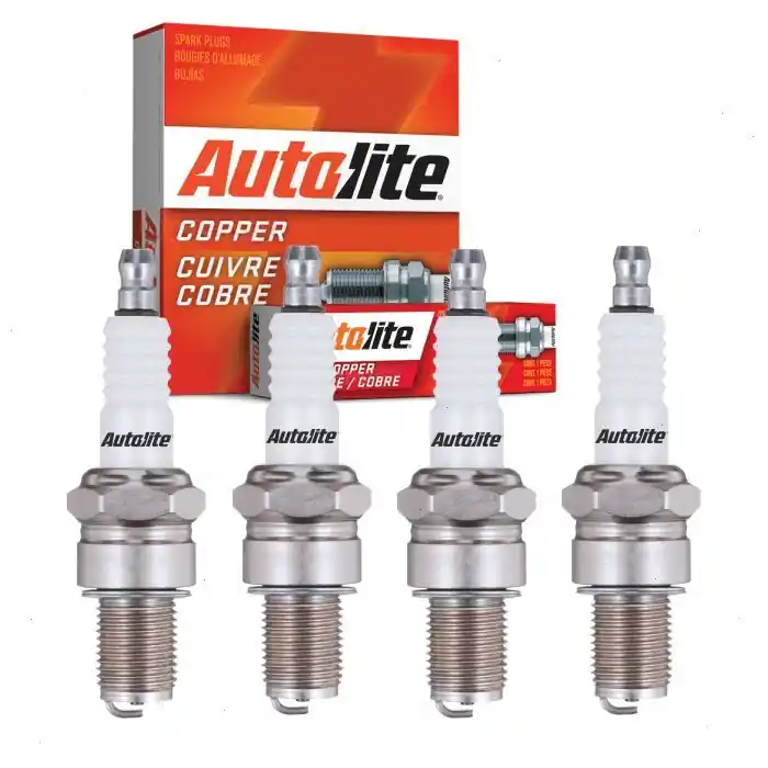 Buy Today 1951-1953 MG YB 4 pc Autolite Copper Core Spark Plugs - Ignition Wire Secondary