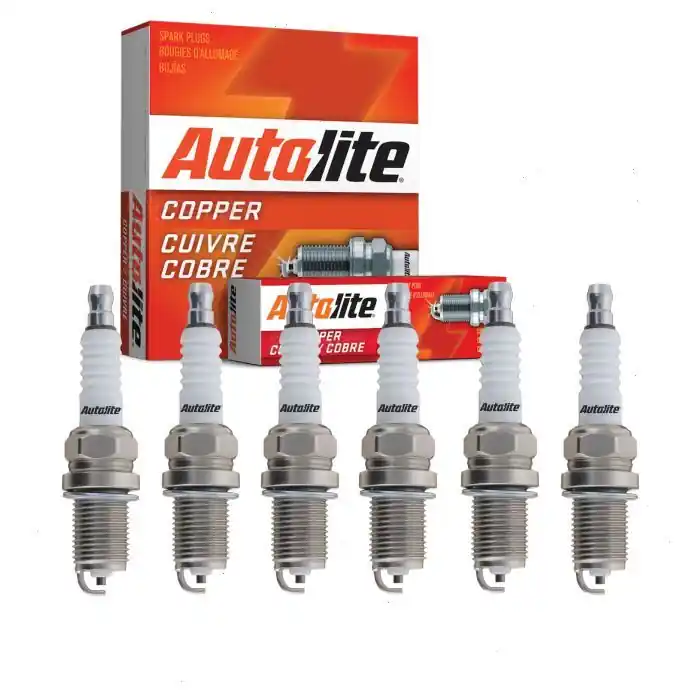 Reduced Price 1992-1994 Audi 100 Quattro 6 pc Autolite Copper Core Spark Plugs - Ignition Wire Secondary