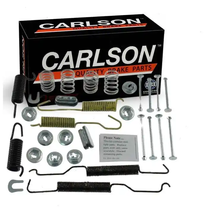 1971-1972 Dodge B100 Van Carlson Drum Brake Hardware Kit Front - Shoe Service Hardware - Kits Worldwide Shipping