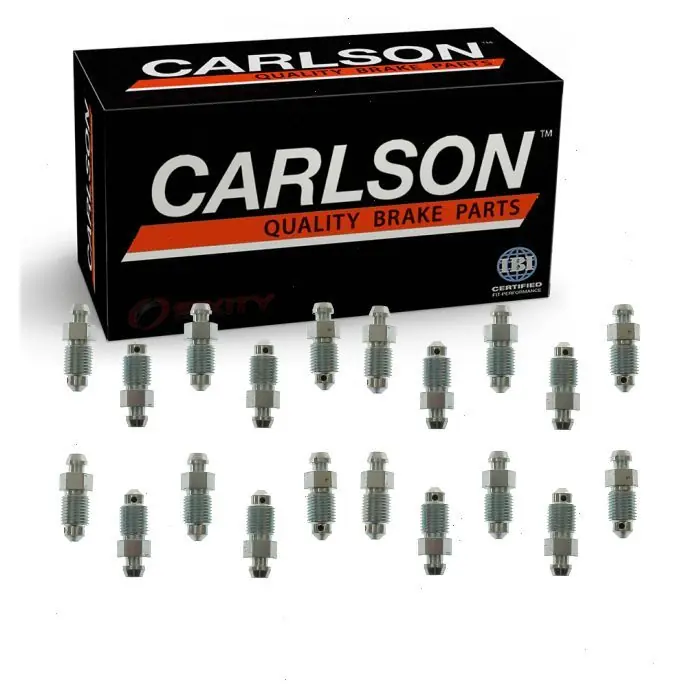 2019 Audi Q7 4 pc Carlson Brake Bleeder Screws Front - Pad Hardware Service Wholesale