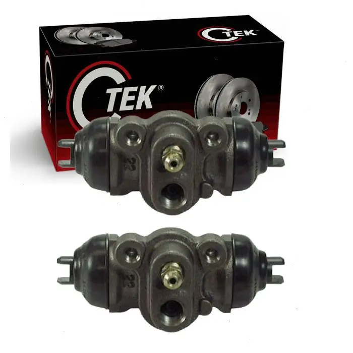 Fresh Stock 2000-2005 Dodge Neon 2 pc Centric CTEK Drum Brake Wheel Cylinders Rear - Braking Tire Stopping -