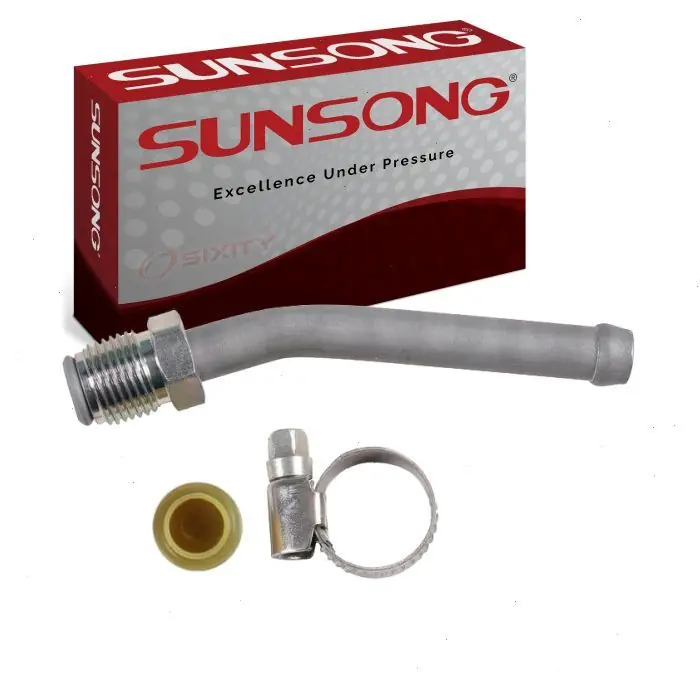 Mega Sale 1969-1979 Pontiac Grand Prix Sunsong Power Steering Return Line End Fitting - Drive Fluid -