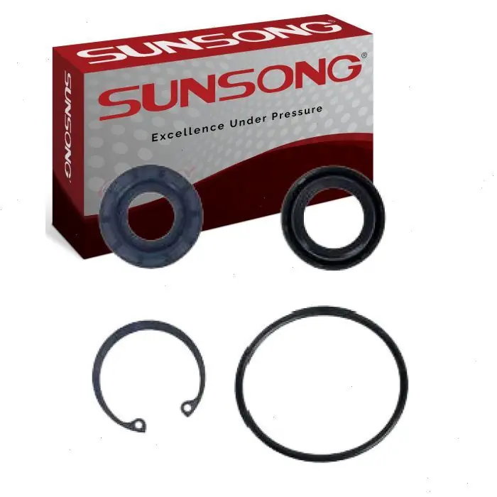 1967-1968 Oldsmobile Delmont 88 Sunsong Steering Gear Input Shaft Seal Kit - Power Hydraulic Fluid Clearance