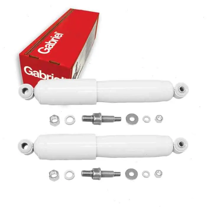 1967-1974 GMC C15 C1500 Pickup 2 pc Gabriel Ultra Shock Absorbers Front - Spring Strut Steering - Reduced Price