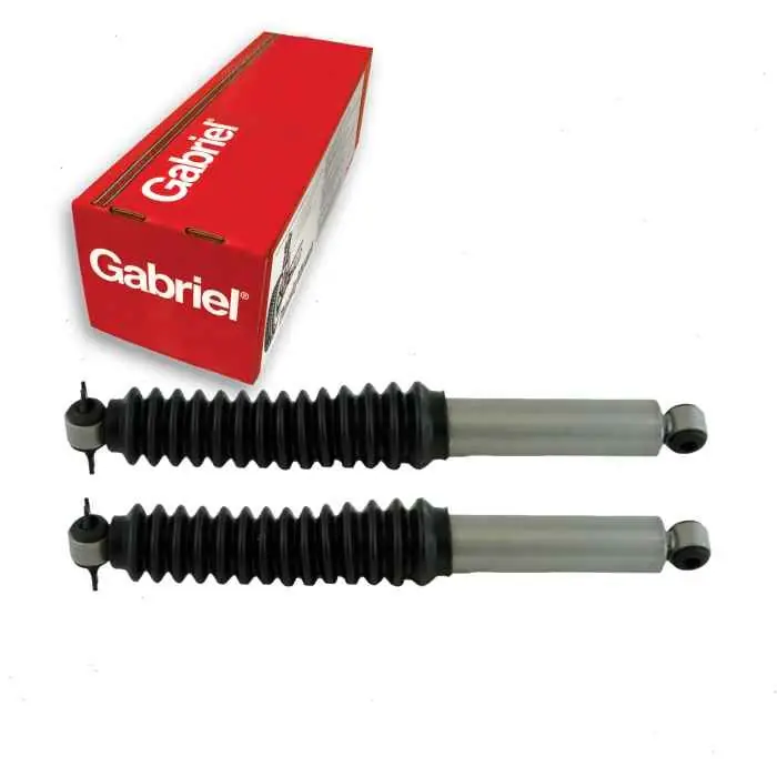 1984-2001 Jeep Cherokee 2 pc Gabriel MaxControl Shock Absorbers Rear - Spring Strut Steering - Latest