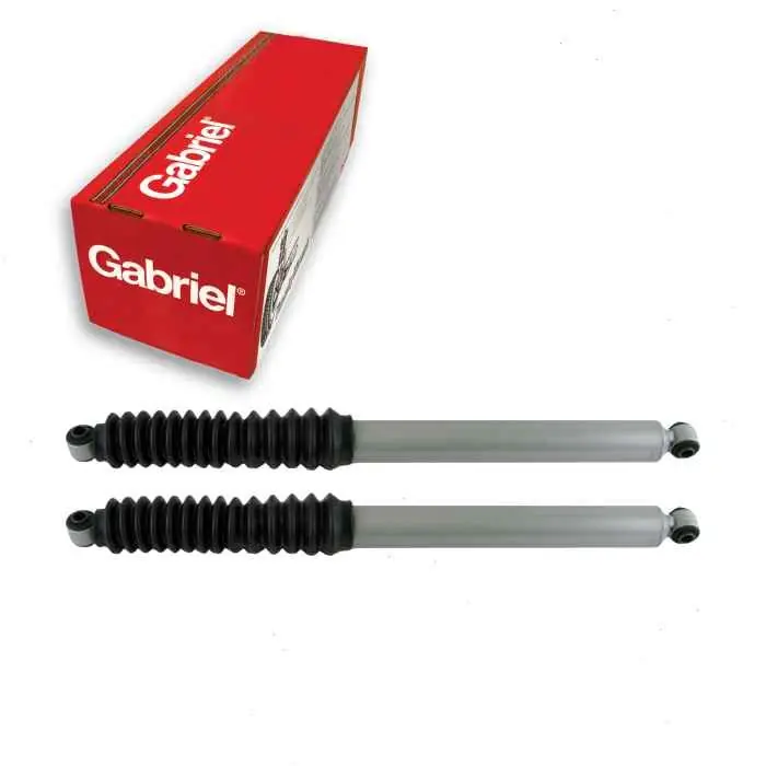 2010-2013 Ram 2500 2 pc Gabriel MaxControl Shock Absorbers Rear - Spring Strut Steering - Crafted