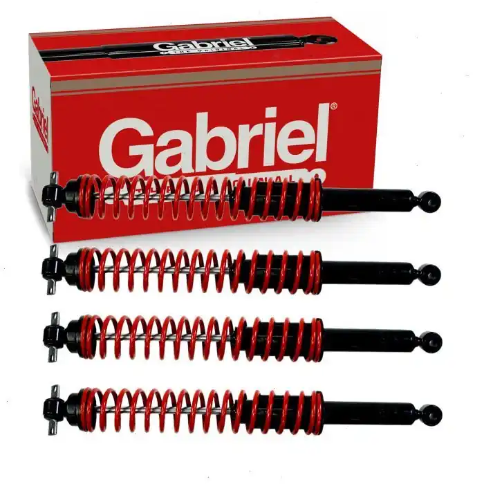 Top Pick 2 pc Gabriel Variable-Rate 43163 Shock Absorbers for Spring Strut Steering Suspension Shocks Struts