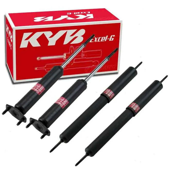 1960-1970 Ford Falcon 4 pc Shock Absorbers KYB Excel-G Front Rear Free Returns