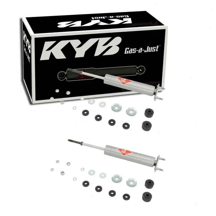 1971-1973 Mercury Cougar 2 pc KYB Gas-a-Just Shock Absorbers Front - Spring Strut Steering - Factory Price