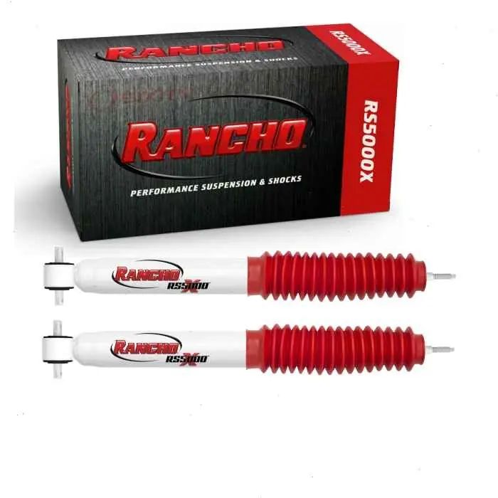 1983-1994 Chevrolet S10 Blazer 2 pc Rancho RS5000X Shock Absorbers Front - Spring Strut Steering - Best Seller