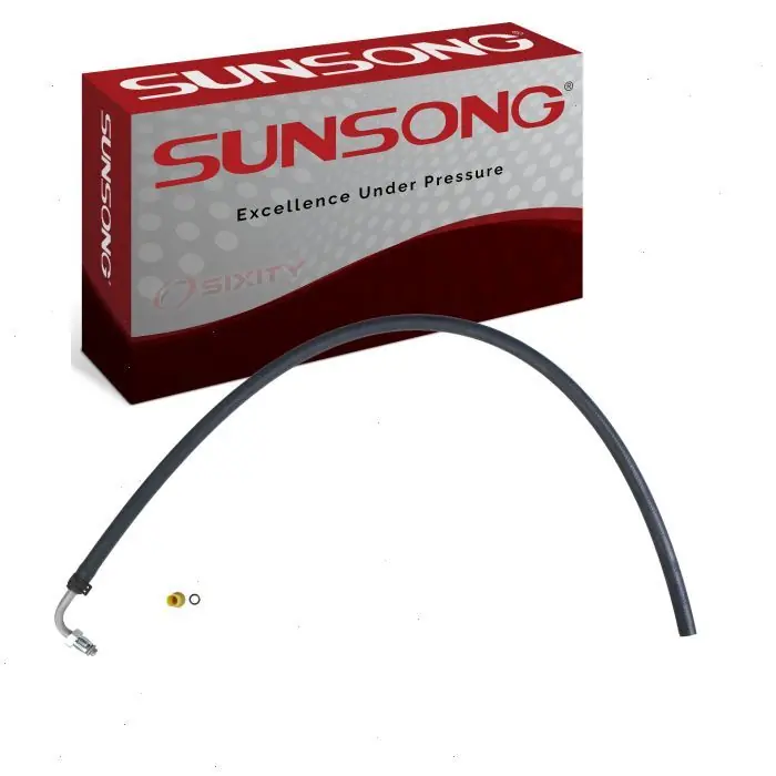 In Demand 1997-2000 Isuzu Hombre Sunsong Power Steering Return Line Hose From Gear - Assembly Drive Fluid -