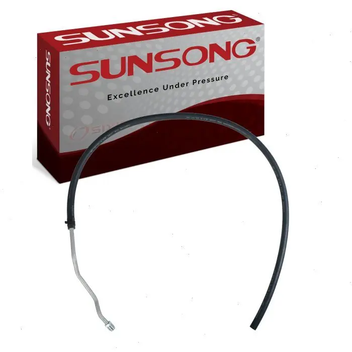 Best Seller 1969 Ford Fairlane Sunsong Power Steering Return Line Hose Control Valve To Cooler - Assembly Drive