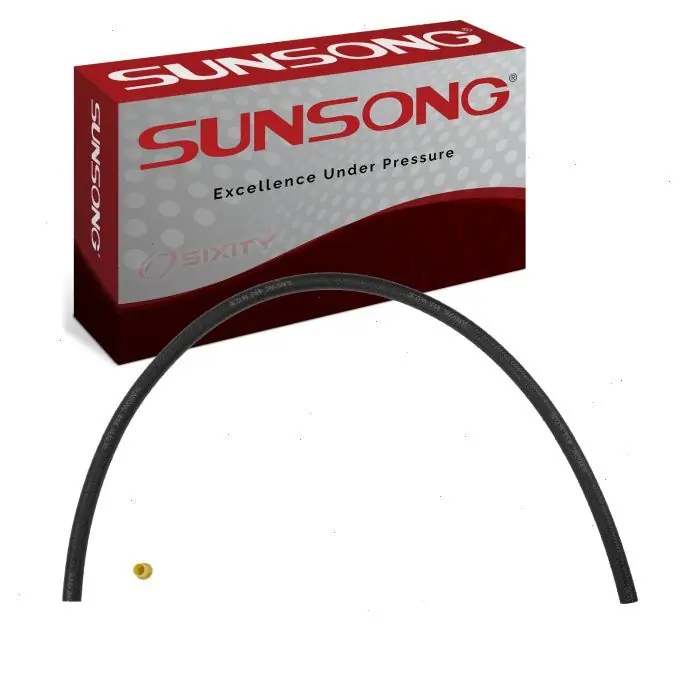 In Demand 1984-1991 Jeep Grand Wagoneer Sunsong Power Steering Return Hose - Drive Fluid - Hoses Pumps