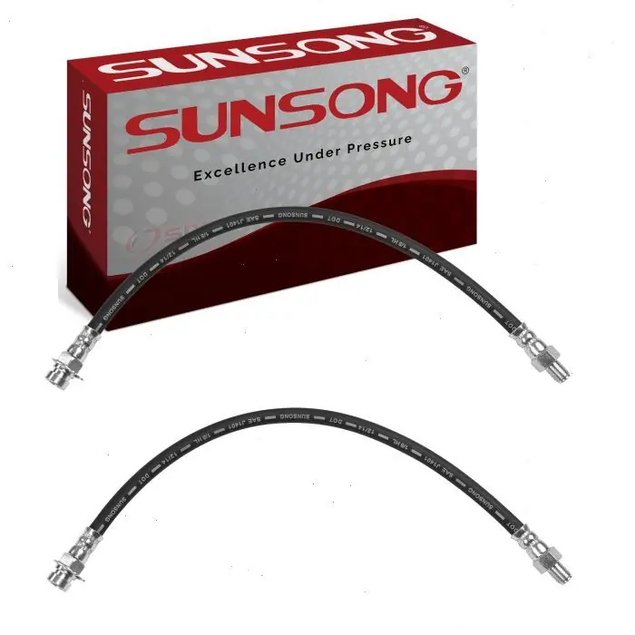 1941 Packard Model 1905 2 pc Sunsong Brake Hydraulic Hoses Front - Hoses Pipes Hot Picks