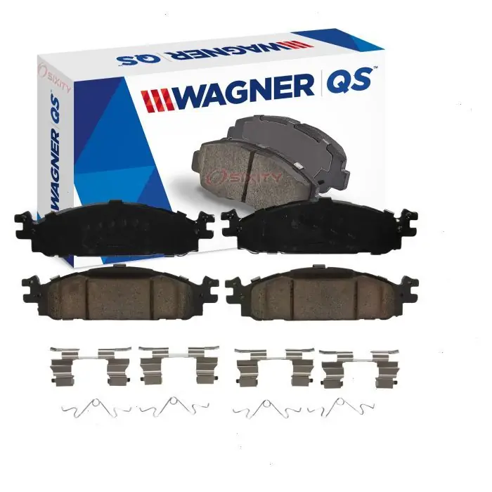 2012-2018 Ford Taurus 2.0L 3.5L L4 V6 Wagner QS Disc Brake Pad Set Front - Braking Stopping Wheel Fresh Stock