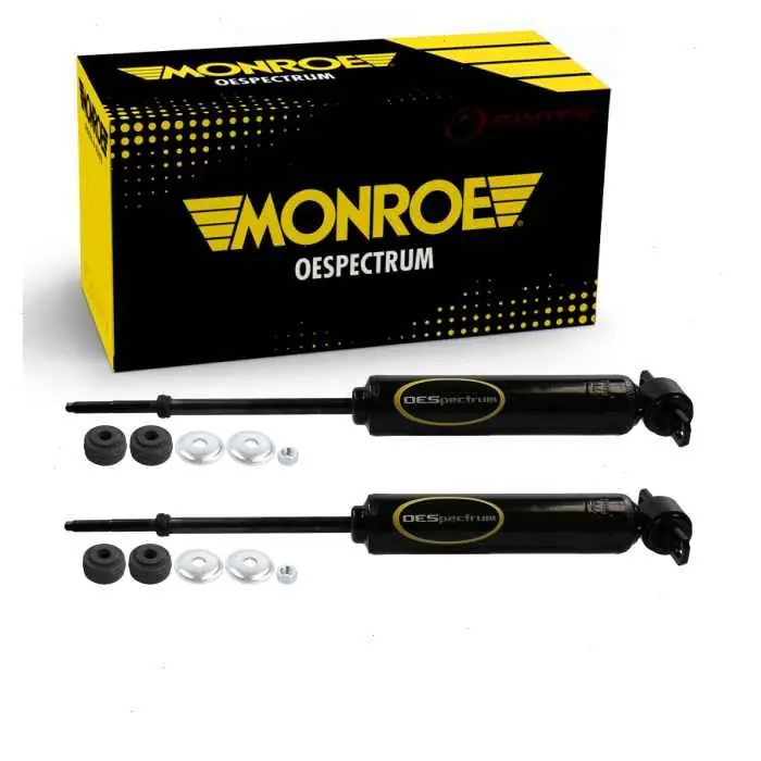 Top Pick 1958-1960 Cadillac Eldorado 2 pc Monroe OESpectrum Shock Absorbers Front - Spring Strut Steering -