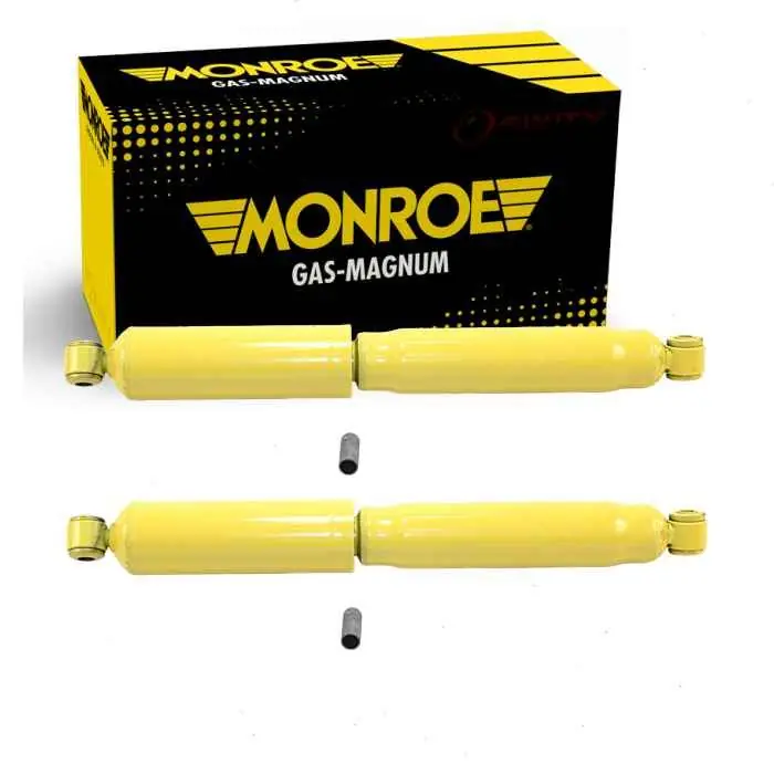 1966-1979 Ford Bronco 2 pc Monroe Gas-Magnum Shock Absorbers Rear - Spring Strut Steering - New Arrival