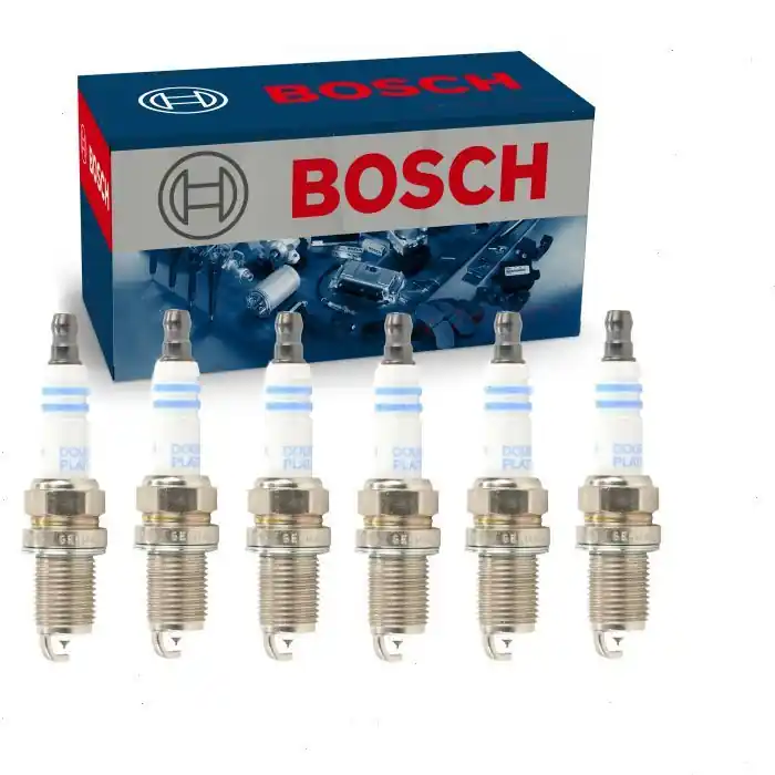 2001 Kia Magentis 2.5L V6 6 pc Bosch Double Platinum Spark Plugs - Ignition Wire Secondary Hot Deal