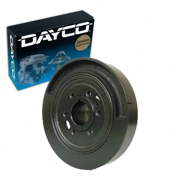 1971-1974 Dodge D200 Pickup 5.9L V8 Dayco Engine Harmonic Balancer - Cylinder Block Genuine