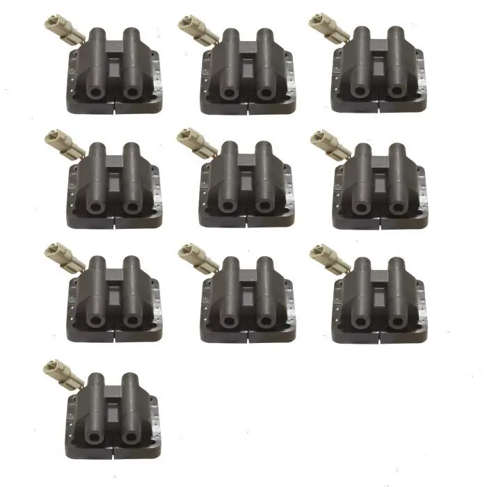 10 pc Hitachi Astemo IGC8737-HU Ignition Coils for 138737 22433AA240 22433AA370 48587 GN10542 UF159 Spark Plug Wire Boot While Supplies Last