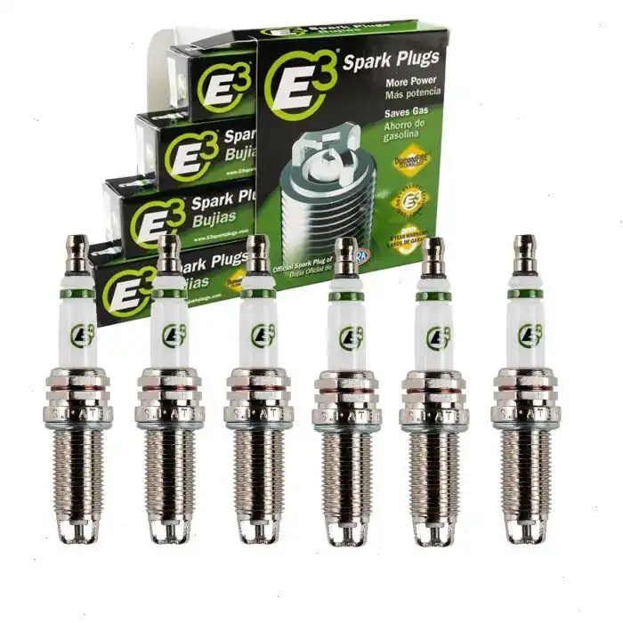 Budget 2014-2022 INFINITI QX60 3.5L V6 6 pc E3 Spark Plugs - Ignition Wire Secondary