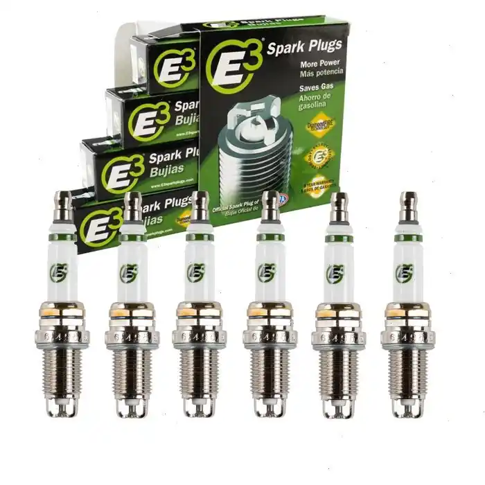 Trusted Brand 1994-1995 Honda Passport 3.2L V6 6 pc E3 Spark Plugs - Ignition Wire Secondary