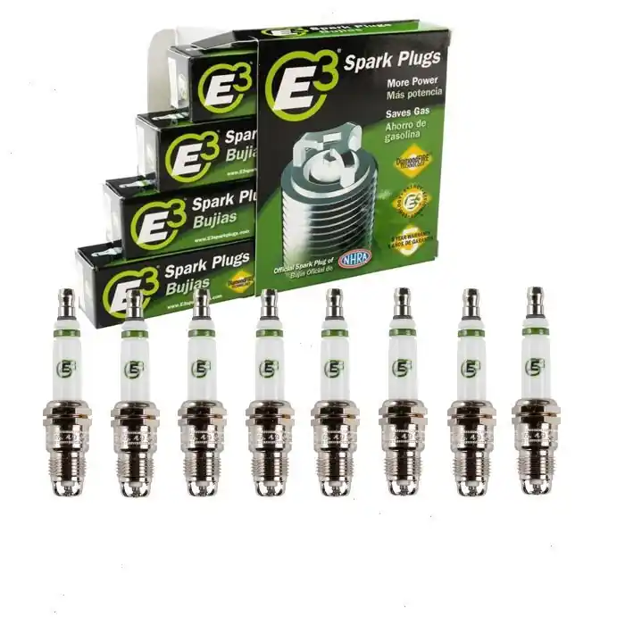 Free Returns 1986 Pontiac Parisienne 5.0L V8 8 pc E3 Spark Plugs - Ignition Wire Secondary