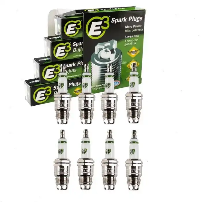 1968-1974 Mercury Comet 4.7L 5.0L 5.8L 6.4L 7.0L V8 8 pc E3 Spark Plugs - Ignition Wire Secondary Trusted Brand