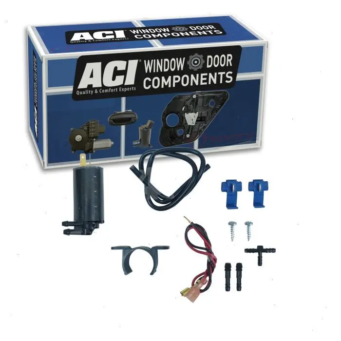 1960-1961 Fiat 600 ACI Windshield Washer Pump - Wiper Fluid Windscreen - Related Components Certified