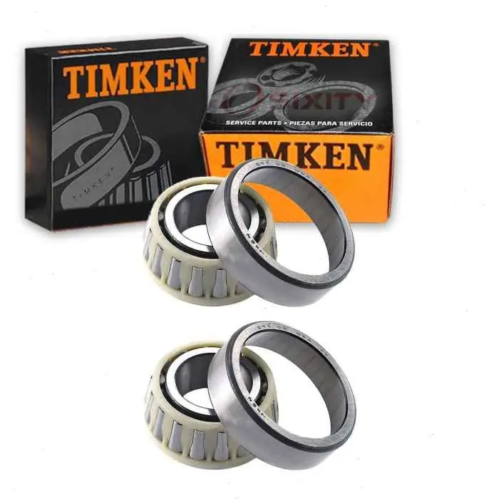 Money Back Guarantee 2 pc Timken Front Outer Wheel Bearing and Race Sets for 1997-2003 Ford F-150