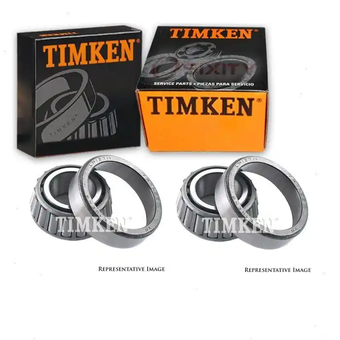 1978-1980 Dodge CB300 2 pc Timken Wheel Bearing and Race Sets Front Outer - Driveline Axles Budget
