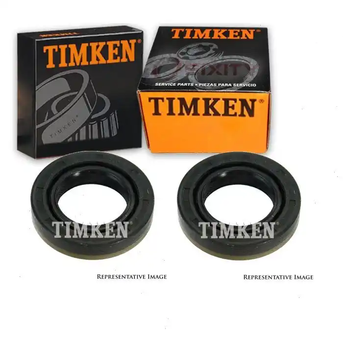2003-2005 GMC Sierra 2500 HD 2 pc Timken Axle Shaft Seals Front - Driveline Axles Gaskets Sealing Professional Grade